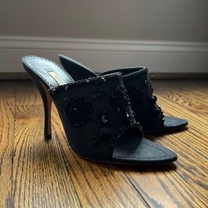 BNWT Prada Embellished Mule Heel